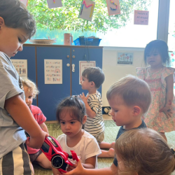 Romy’s show and tell.