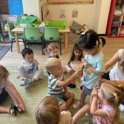 Maya’s show and tell.
