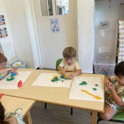 Time for play dough.