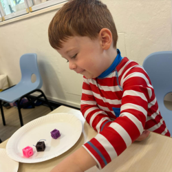 A little math counting before splash time.