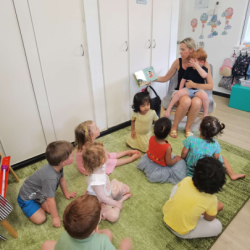 Our first Mystery Reader in Ladybirds. Thank you, Alice!