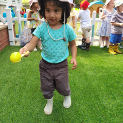 The Ladybirds were great at Eggs and Spoons  