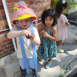 The egg hunt is on!