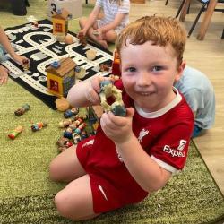 Dinosaurs have entered our classroom.