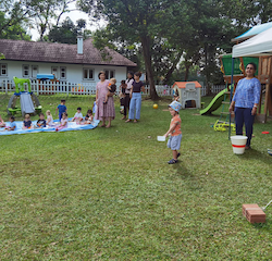 Let's cheer our friends