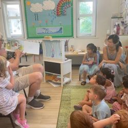 Thank you to Izzy's Grandpa for being our Mystery Reader.