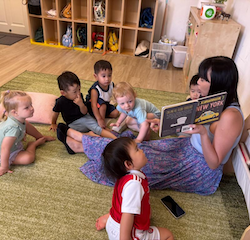 Learning about opposites!