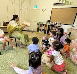 Thank you Kai’s Granny for coming in to spend some time with us!