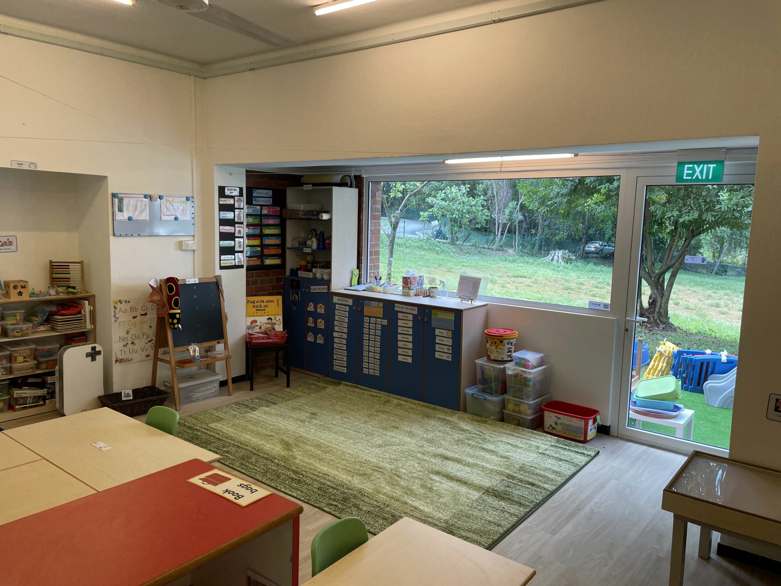 Rain Trees Internatonal Kindergarten at olland Village Singapore classroom